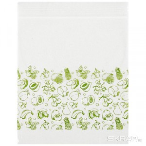 Пакеты для заморозки и хранения с защелкой Zip-Lock 18*22см,(1л),15шт,пакет,102848/ Рыжий кот