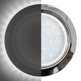 Ecola GX53 H4 LD5300 св-к Круг подсветка Черный хром 48x106 SB53LDEFB (1/10/50)