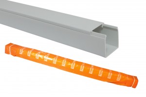 TDM кабель-канал 25х25 белый 2м (в уп. 50м, цена за 1м) (50!) SQ0402-0006