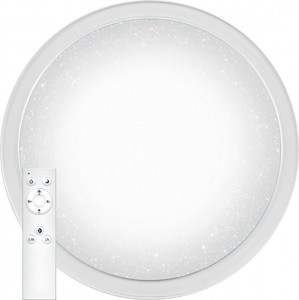 Feron св-к-люстра св/д управл. 70W(5300lm) 2K-4K-6K d495x80 пультДУ кант STARLIGHT(Saturn)5000 41584