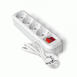 UNIVersal сет. удл. ПВС 3х1 4 роз.  2 м 16А земля, выкл. (корпус ABS) S-304 4419