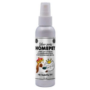Спрей для кошек/собак НЕ Гадить ТУТ 125мл (д/отучения гадить) HOMEPET 8240441