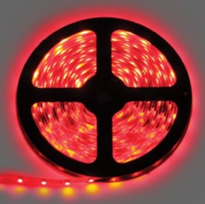 Ecola Лента св/д 220V 12x7 4.8W/m 60Led/m IP68 Красный (кратно 10!) S10R05ESB