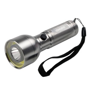 ФАЗА фонарь ручной AF6-L3W/L2W-ti  2св/д 2W(160lm) (3хR03), пластик титан, 2 режима