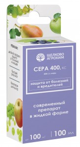 Сера 100мл. (защита от болезней и вредителей) д/плодовых деревьев Щелково