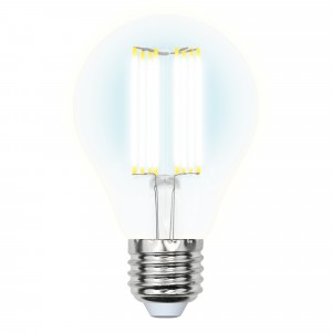 Uniel Sky ЛОН A70 E27 23W(3000lm 360°) 4000K 4K филамент прозрачная 70x120 LED-A70-23W/4000K/E27/CL