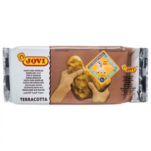 Масса д/моделирования и лепки JOVI (Испания), отвердевающая, 1000 г, терракотовая, 89 227558