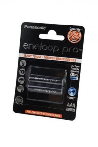 Ак-р Panasonic eneloop Pro R03 930mAh Ni-MH BK-4HCDE/2BE BL2 18657