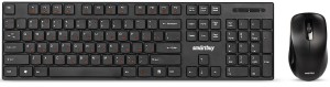 Комплект клавиатура+мышь Smartbuy ONE беспроваодной, черный (SBC-240385AG-K) /20