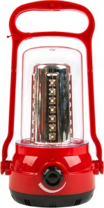 Smartbuy фонарь кемпинговый SBF-36-R (акк. 4V 2.5 Ah) 41св/д, красн/пласт+металл, з/у 220V