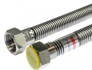 СТМ ГАЗ Подводка д/газа сильфон. 1/2" г/г  150 см CGHF1215