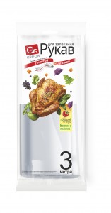 Рукав для запекания с завязкой 30см*3м, 12 мкм, 101-208 GRIFON