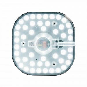 APEYRON модуль св/д с драйвером 24W(2100lm) 4000K 4K 160x160мм с линз.рассеив. на магнитах 02-26