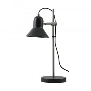 Camelion LOFT KD-432 C02 Rome св-к настольный 40W E27 металл/черный, провод 1,5м