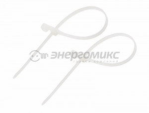REXANT хомут нейлоновый белый 3,6х100 (уп. 100шт., цена за уп.), 07-0104