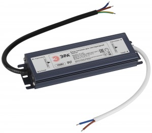 ЭРА блок питания для св/д лент LP-LED 24V 100W IP67 182х52х20 slim 61145