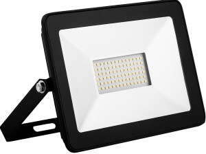 Saffit прожектор св/д 30W(2700Lm) 2835SMD 4000K 4K 150x27x110 черный IP65 SFL90-30 55076
