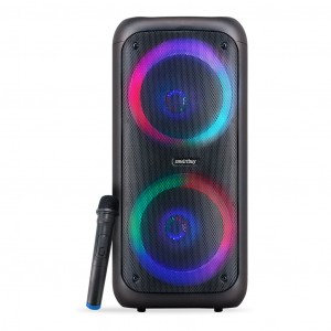 Портативная акустическая система 2.0 Smartbuy LAVA, 48W, BT, беспр.мик, MP3, FM, черная SBS-5240