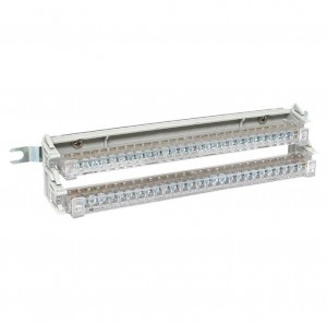 EKF шина N "Ноль" (нул.) в корпусе 2x27 (кросс-модуль), 63А bic-63-2x27