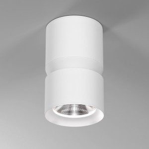 Elektrostandard накл.св-к св/д точечный 12W 4000K 1297lm IP20 80x80x130 Kayo бел 25049/LED a064730