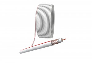 ЭРА Кабель SAT 50 М, 75 Ом, Cu/(оплётка Cu 75%), PVC, 20 м, белый