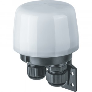 Navigator фотореле (датчик освещенности) 10А, 2200W IP66 задержка вкл 16 сек. NS-PC04-WH 80451