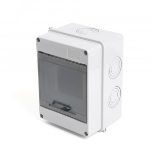 Stekker Бокс настенный 5 мод., пластик, IP65, серия Standart EBX50-1/05-65 39189