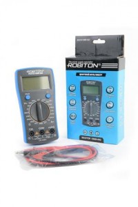 Мультиметр Robiton MASTER DMM-800, картон, 13356