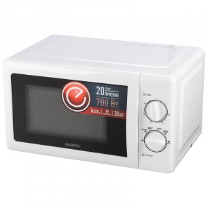 Микроволновая печь (СВЧ) ENERGY EMW-20704, 700Вт, 20л, белая 105664