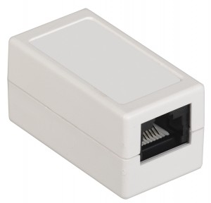 ITK Проходной адаптер кат. 6 UTP тип RJ45-RJ45 CS70-1C06U