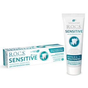 Зубная паста РОКС SENSITIVE Восстановление и Отбеливание 94 г