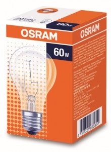OSRAM A E27 60W ЛОН прозрачная 4008321665850