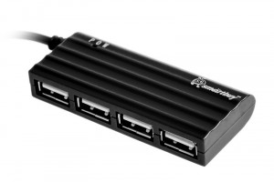 USB-Хаб Smartbuy 4 порта черный (SBHA-6810-K)