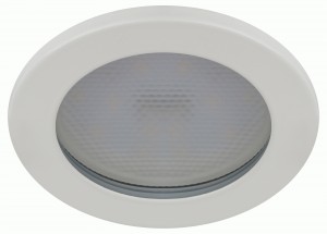 ЭРА GX53 KL95 WH св-к встр влагозащ. 110х55(90) IP44 белый 0735