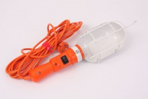 ЛСУ-1 св-к переноска (фонарь) E27 60W 220V (АС) шнур 25м (ПВС) с выкл., для авто (РФ)