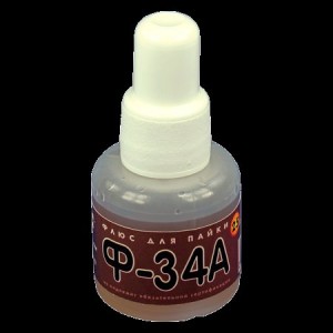 Флюс Ф34 для алюминия /25мл Connector