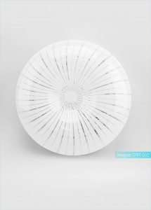 LEEK св-к св/д декоративный 12W(1000lm) 6000K 6K Медуза d233x76мм IP22 СЛЛ 001