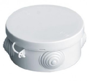 uplast коробка распред.  85x40мм ОУ 4 гермоввода с крышкой IP54 040-039