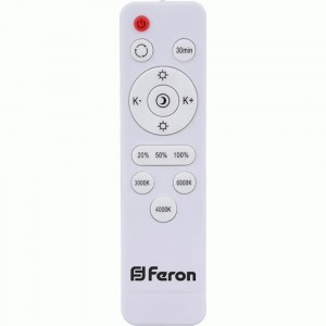 Feron пульт ДУ для управл. св-ков серии AL5900, 5930, 5940, 5950 белый TM59 41890