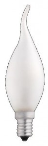 JAZZWAY CT35 E14 40W свеча на ветру матовая .3321475