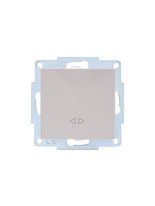 Lezard VESNA мех. выкл. СУ 1 кл. 10А (промеж.) крем (корп. ABS)  742-0388-107