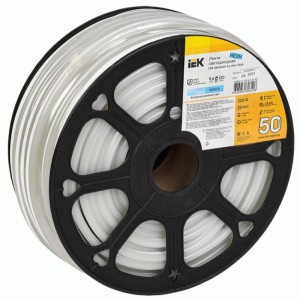 IEK неон гибкий 220V 450lm/m IP67 120led/m сеч9x16 цена за бухту, 50м LSR5-2-120-67-0-50
