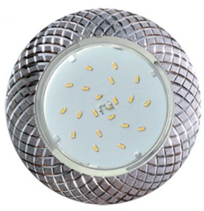 Ecola GX53 H4 DL5381 св-к Сетка Матовый Хром/Алюм. 20x110 FC5381ECB