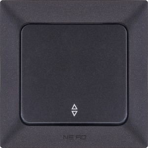 NE-AD ARAS выкл. СУ 1 кл. черный (проходной) 93-124-05