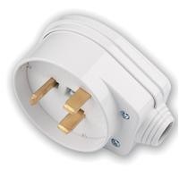 Bylectrica вилка штепсельная (ВШ) 2P+PE 32А 250В В32-071 (к блоку БРА32-016) белая Минск