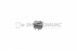 REXANT выкл. клавишный 250V 6А (2с) ON-OFF серый Mini (RWB-201, SC-768) (10!)36-2113