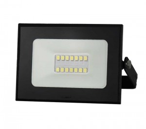 AVL PRE прожектор св/д 10W(850lm) 6500K IP65 черный 102x75x35 LE FL1 10W 6K