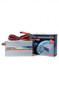 Автомобильный инвертор Robiton R300 PSW DC/AC 12V-220V, 300W, с USB,евророз,чист. синусоида, 13320