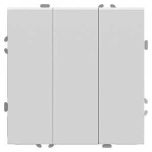 Stekker ЭМИЛИ мех. выкл. СУ 3 кл. 10А белый фарфор, soft touch RSW10-5108-01 49870