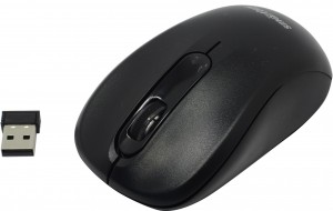Мышь беспроводная Smartbuy ONE 378 черная 1хАА, 2.4GHz, 1600DPI SBM-378AG-K